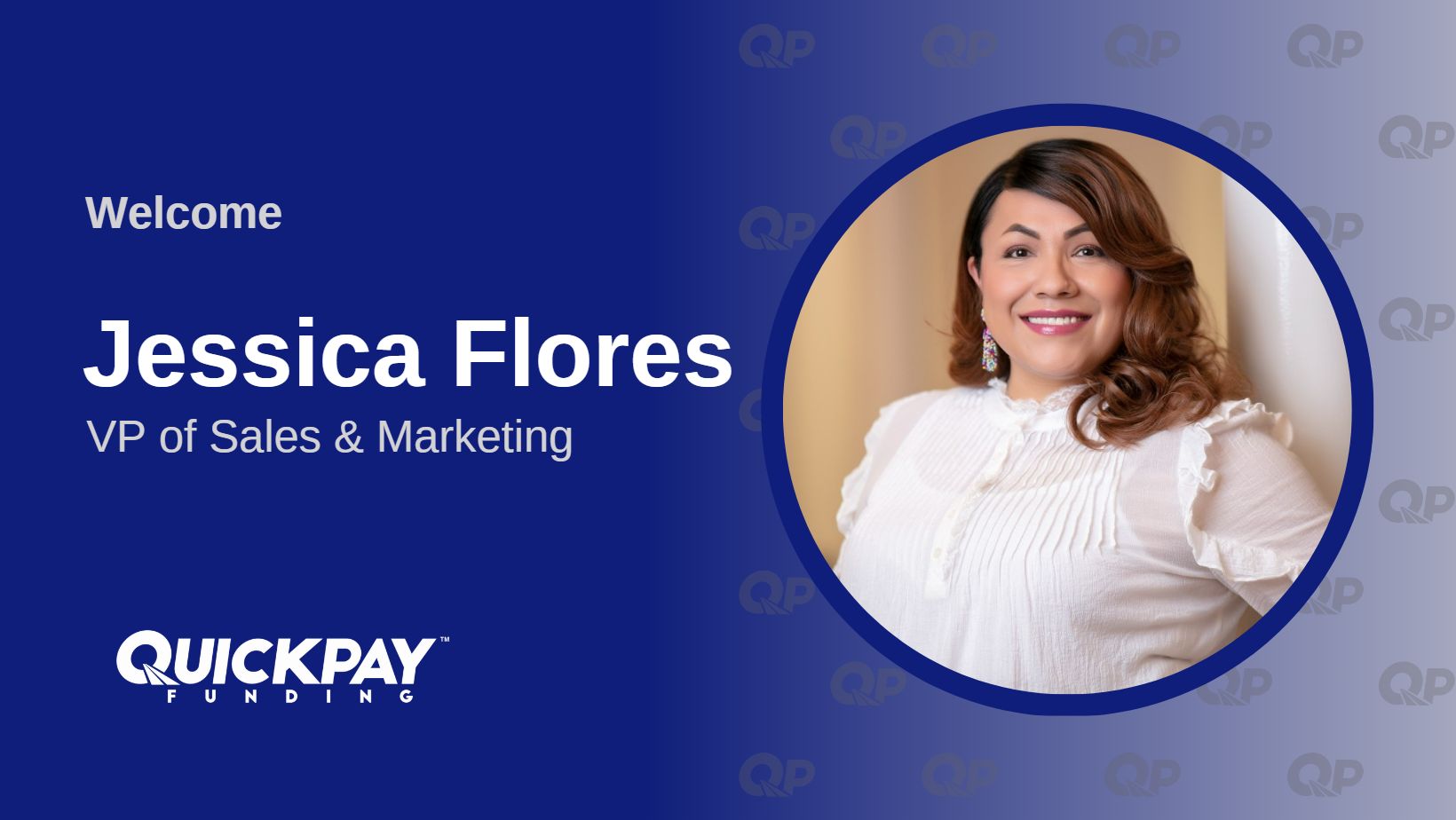 Quickpay welcomes Jessica Flores as Vice President of Sales and Marketing