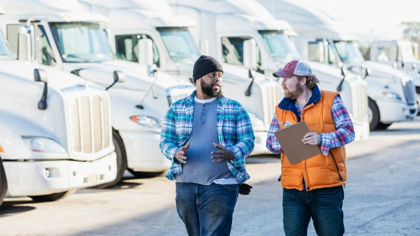 truck drivers growing their business with Quickpay's freight factoring for trucking companies