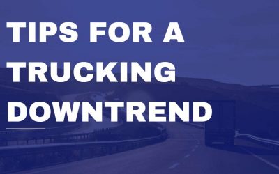 How to Stay Afloat as a Small Trucking Company in a Downtrend