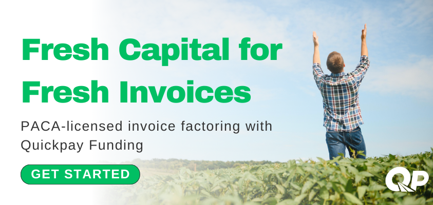 Produce invoice factoring for produce companies