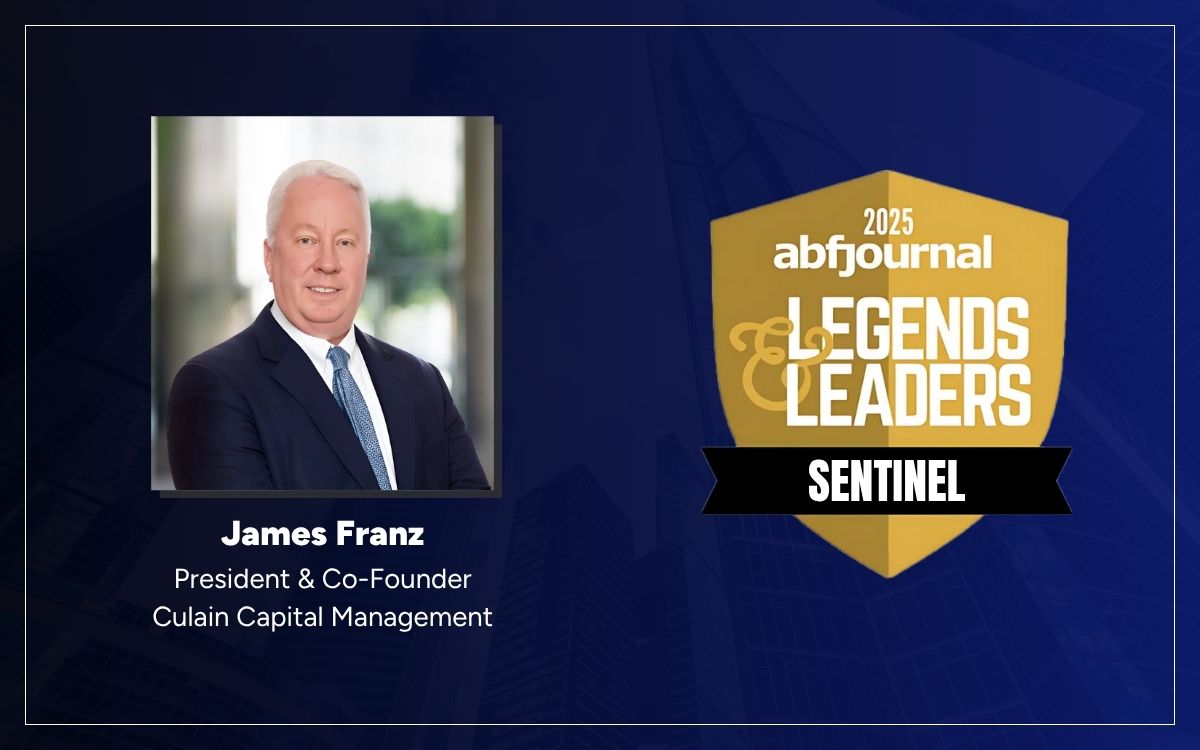 James Franz wins ABF Journal's 2025 Sentinel award