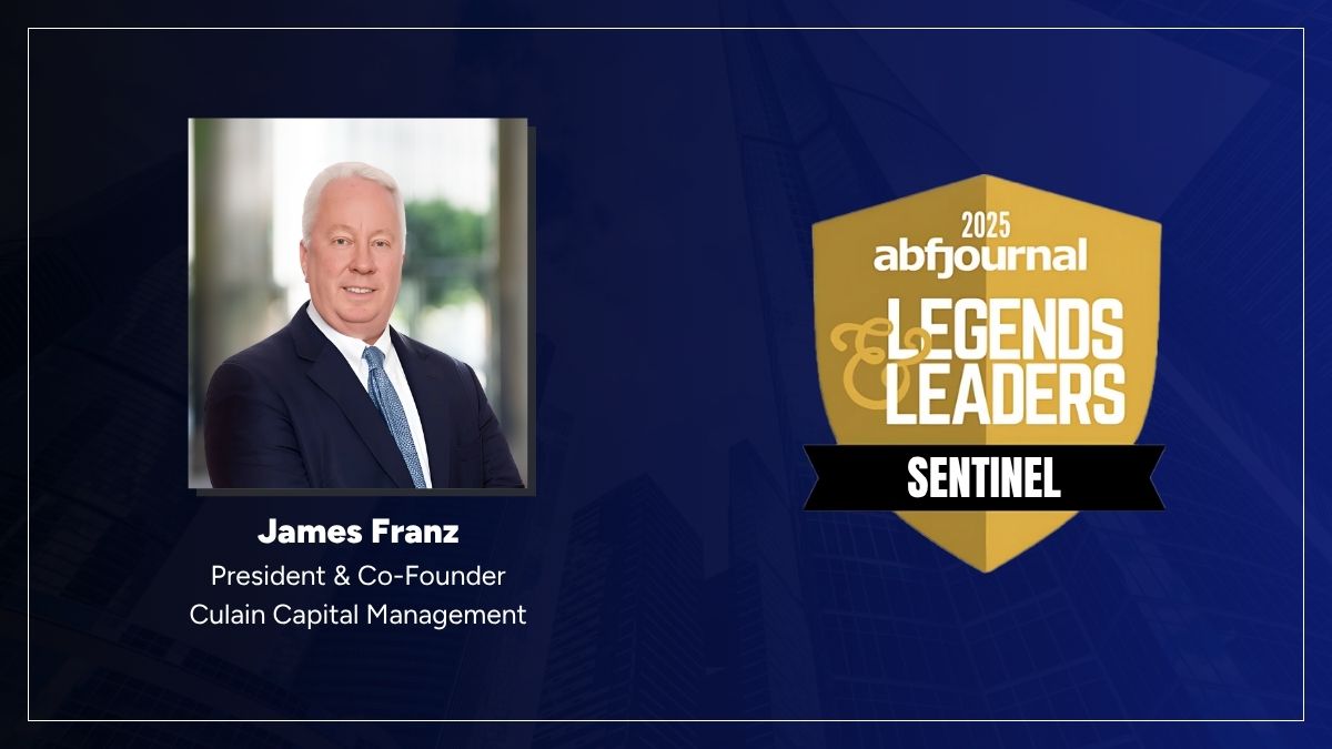 James Franz wins ABF Journal's 2025 Sentinel award